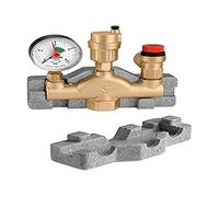 Caleffi Groupe de sécurité chaudière 302631 2000, 3 bar, avec isolation, jusqu'à 50 kW