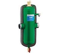 Caleffi Séparateur de boues à Caleffi bulles Discal 546123 DN 125, boîtier en acier, raccords soudés, avec isolation