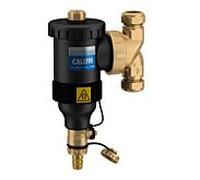 Caleffi Séparateur de boues Dirtmag 545302 Ø 22 mm, boîtier en technopolymère, avec aimant, raccord à Caleffi