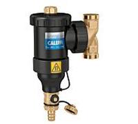 Caleffi Séparateur de boues Dirtmag 545302 Ø 22 mm, boîtier en technopolymère, avec aimant, raccord à Caleffi