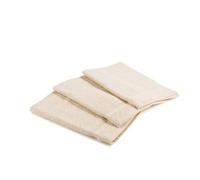 Caleffi - Serviette de Bain 2 Pièces en 100% Coton Eponge - 1 Serviette Toilette 50x100 cm + 1 Serviette Visage 40x60 cm, Douce et Ultra Absorbante - Serviettes Eponge - Lot Serviette