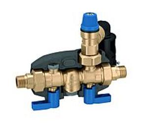 Caleffi Sical Groupe de sûreté 528151 DN 20, 3/4 "AG, 10 bar, pour eau chaude Chauffe-eau électronique mural à accumulation