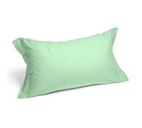 Caleffi - Taie d'oreiller Couleur Unie Flanelle Couleur Unie Standard Vert Clair