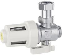 CALEFFI XS Filtre à tamis/séparateur de boue avec aimant pour montage sous chaudière, 3/4" FM x 3/4" FF