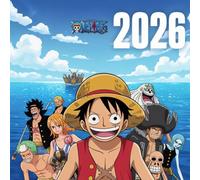 calendar 2026 12 monthly: Set Sail with Luffy and the Straw Hat Crew on a Grand Adventure