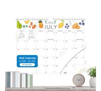 Calendar 2026 18 Monthly Hangable July 2026-Dec 2027