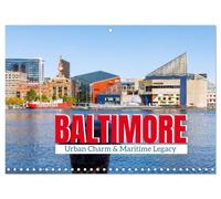 Calendar 2027 · Baltimore. Charme urbain et héritage maritime