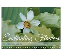 Calendar 2027 · FLEURS ENCHANTERESSES 2025 | Découvrez la beauté de la nature avec ces gros plans floraux uniques · 11.7" x 16.5" Open Size · CALVENDO Wall Calendar