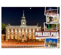Calendar 2027 · PHILADELPHIE Ville d'histoire et de cœur | Explorer les lieux emblématiques et les joyaux cachés · 11.7" x 16.5" Open Size · CALVENDO Wall Calendar