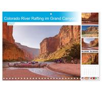 Calendar 2027 · Rafting sur le fleuve Colorado dans le Grand Canyon | En canot pneumatique dans les gorges · 16.5" x 23.4" Open Size · CALVENDO Wall Calendar