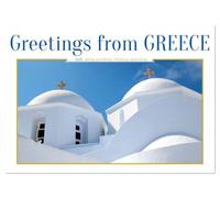 Calendar 2027 · Salutations de la Grèce | Merveilleuses impressions des îles grecques des Cyclades et de l'Acropole… · 16.5" x 23.4" Open Size · CALVENDO Wall Calendar