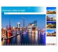 Calendar 2027 · Villes d'Allemagne la nuit