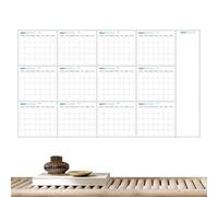 Calendar Whiteboard Large Reusable Wall Planner, Oversized Erasable Scheduling Board, Monthly Organizer Whiteboard, 35 x 58in Visual Planner for Offices, Home, Classrooms,