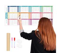 Calendario 2026 - Calendario 2026 Da Muro Olandese | Agenda Da Parete Con Vacanze | Calendari Da Parete Cancellabile A Secco Di Grandi Dimensioni | Agenda Da 12 Mesi In Carta Spessa Per Decorazioni D