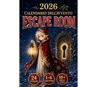 Calendario Avvento Escape Room: 24 Giorni con Enigmi e Misteri in Stile Anime e Manga per Salvare il Natale per Adulti, Uomo, Donna, Ragazzo e Famiglia