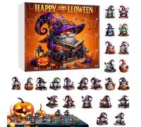 Calendario Conto Alla Rovescia Halloween | Calendario Conto Alla Rovescia Halloween Con Gnomo,Decorazione Spettrale Per La Casa Per Camini Alberi Di Natale Finestre Uffici Negozio Ingresso Festività