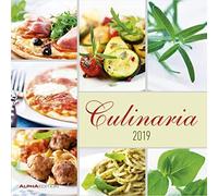 Calendario da muro 30x30 cm culinaria 2019