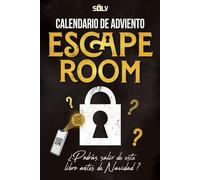 Calendario de Adviento Escape Room: Libro para adultos con 24 enigmas interactivos para resolver antes de Navidad