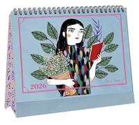 Calendario de mesa 2026 María Hesse