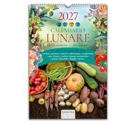 Calendario lunare 2027 da parete (26,5 x 38,5 cm)