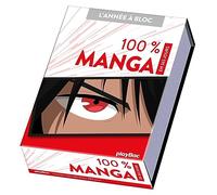 Collectif – Calendrier 100% Manga en 365 jours – L'ANNÉE À BLOC – Cartonné (PlayBac)