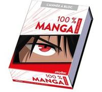 Collectif – Calendrier 100% Manga en 365 jours – L'ANNÉE À BLOC – Cartonné (PlayBac)