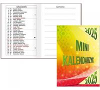 Calendrier 2019 à pochettes. Couverture en carton MINI. Mélange SK10