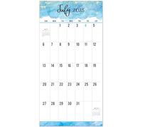 Calendrier 2021 - Calendrier mural 2021 - Grande grille - 30,5 x 61 cm (ouvert) - Papier épais et robuste, blocs surdimensionnés, parfait pour organiser et planifier