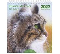 Calendrier 2022 14x16 cm Histoires de Chats G