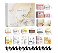 Calendrier 2024 de l'Avent de Beauté 24 jours pour Maquillage,pour Femmes et Filles,Soin de la Peau,Facial Skin Care Advent Calendar for Women,Noël l'avent Cadeau pour les Filles