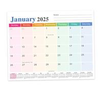 Calendrier 2025-2026, 11, 8x10 '' Calendrier magnétique 18 mois de janvier 2025 à juin 2026, réfrigérateur pour les vacances d'anniversaire d'organisation facile