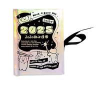 Calendrier 2025 - 372 feuilles - Planificateur annuel - Petits chats adorables - Pour l'école et le bureau