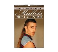 Calendrier 2025 des plus grands mulets du monde, calendrier de coiffeur drôle de mulets, planificateur mensuel, calendrier hilarant de mulets pour organiser et planifier