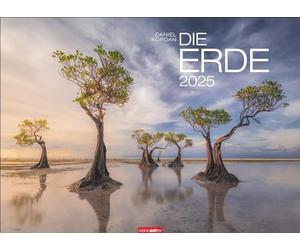 Calendrier 2025 La Terre : les plus belles pages de notre monde dans un calendrier naturel plein de photos à couper le souffle.calendrier mural 2025 au format 68x49cm