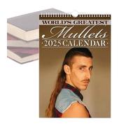 Calendrier 2025 Planificateur mensuel - Calendrier de styliste de rouget | Calendrier mural avec mulet suspendu | Calendrier amusant des plus grands mulets du monde | Calendriers