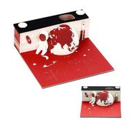 Calendrier 2025, Skylight Calendar Organisateur, Planning Semaine Avec Porte-stylo et Boîte de Présentation, Convient pour l'école, la Maison, le Bureau et les Décorations de Bureau Diy