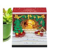 Calendrier 2026, 2026, bloc-notes, bloc-notes de Noël, décoration de la maison avec LED pour dortoir, dortoir, chambre à coucher
