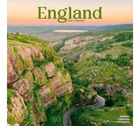 Calendrier 2026 Angleterre Nature anglaise (av) paysage + offert un agenda de poche 2026