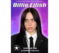 CALENDRIER 2026 BILLI EILISH - CHANTEUSE - MAXI FORMAT - FORMAT A3 + offert un agenda de poche