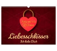 Calendrier 2026 · Cadenas d'amour, Je t'aime