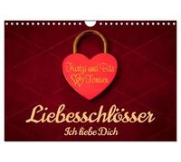 Calendrier 2026 · Cadenas d'amour, Je t'aime