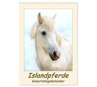 Calendrier 2026 · Calendrier d'anniversaire des chevaux islandais