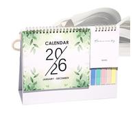 Calendrier 2026 | Calendrier de Bureau Janv-Déc 2026,Grands Blocs Lignés Liste de Tâches Agenda Bloc-Notes Fournitures de Bureau pour École Domicile Appartement Organisation