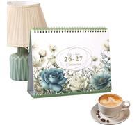 Calendrier 2026 Carnet De Planification Juillet À Juin 25,5 X 20,5 X 7,7 Cm