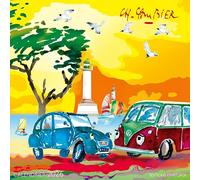 CALENDRIER 2026 CHARLES CAMBIER ARTISTE - FIGURATIF CONTEMPORAIN - AQUARELLE - PEINTRE CROZON - PHARE - PLAGE - BRETAGNE - MER - BRETON - ATLANTIQUE (AJZ20) + offert un agenda de poche