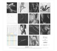 CALENDRIER 2026 CORPS NU FEMME SEXY - PHOTO NOIR ET BLANC - ART NU (tSERO) + offert un agenda de poche