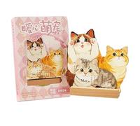 Calendrier 2026 - Cute Cats Dogs Pattern Planning Planner, 12 Month Desk Calendar 2026 | For Appointment Bedroom Compact Size That Allows It To Fit Fridge Apartment Classroom Meeting Room