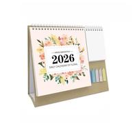 Calendrier 2026 Decorative Desk Calendar Triangular Support Stable Planner Standing Binding 2026 Calendrier mensuel 2026(Style 5)