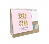 Calendrier 2026 Decorative Desk Calendar Triangular Support Stable Planner Standing Binding 2026 Calendrier mensuel 2026(Style 6)
