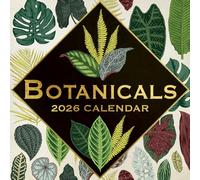 CALENDRIER 2026 DESSIN BOTANIQUE - REDOUTE - VEGETAUX (sg) + offert un agenda de poche 2026